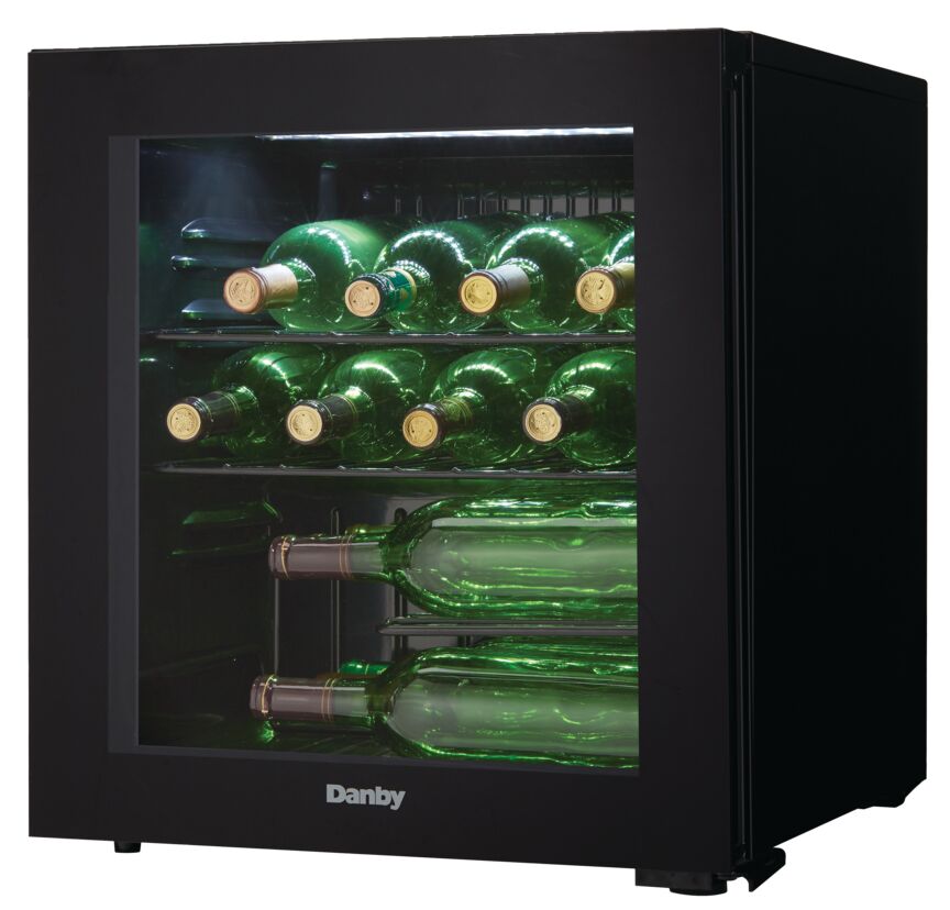 Danby Tempered Glass Wine Cooler (1.9 cu. ft.) - DWC018A1BDB