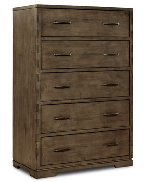 Dovetail Commode 5 tiroirs – graphite