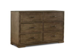 Dovetail Bureau 6 tiroirs – graphite