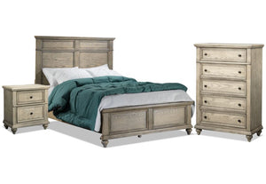 Emma Chambre à coucher 5 mcx grand – chêne