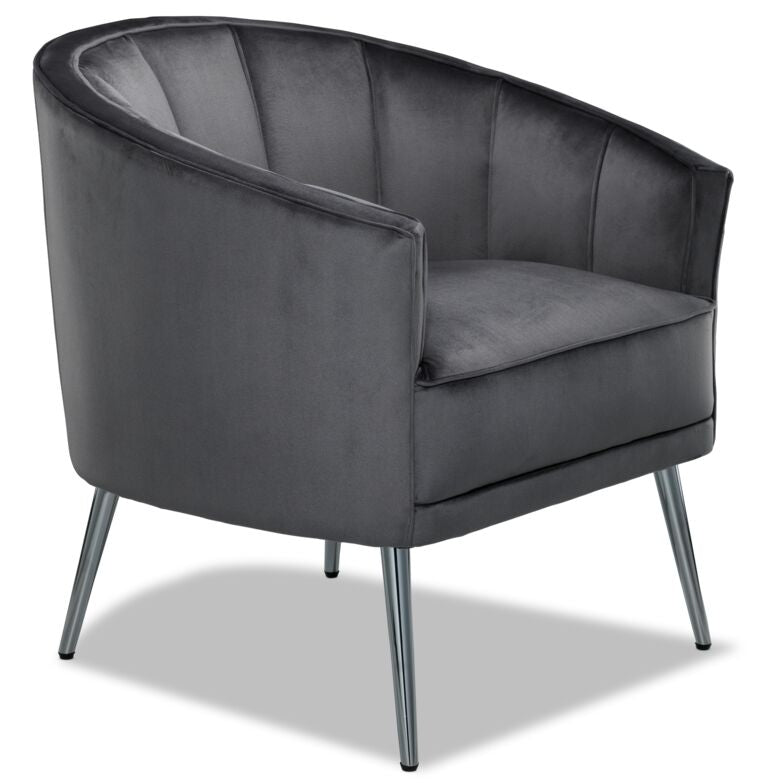 Emory Accent Chair - Grey
