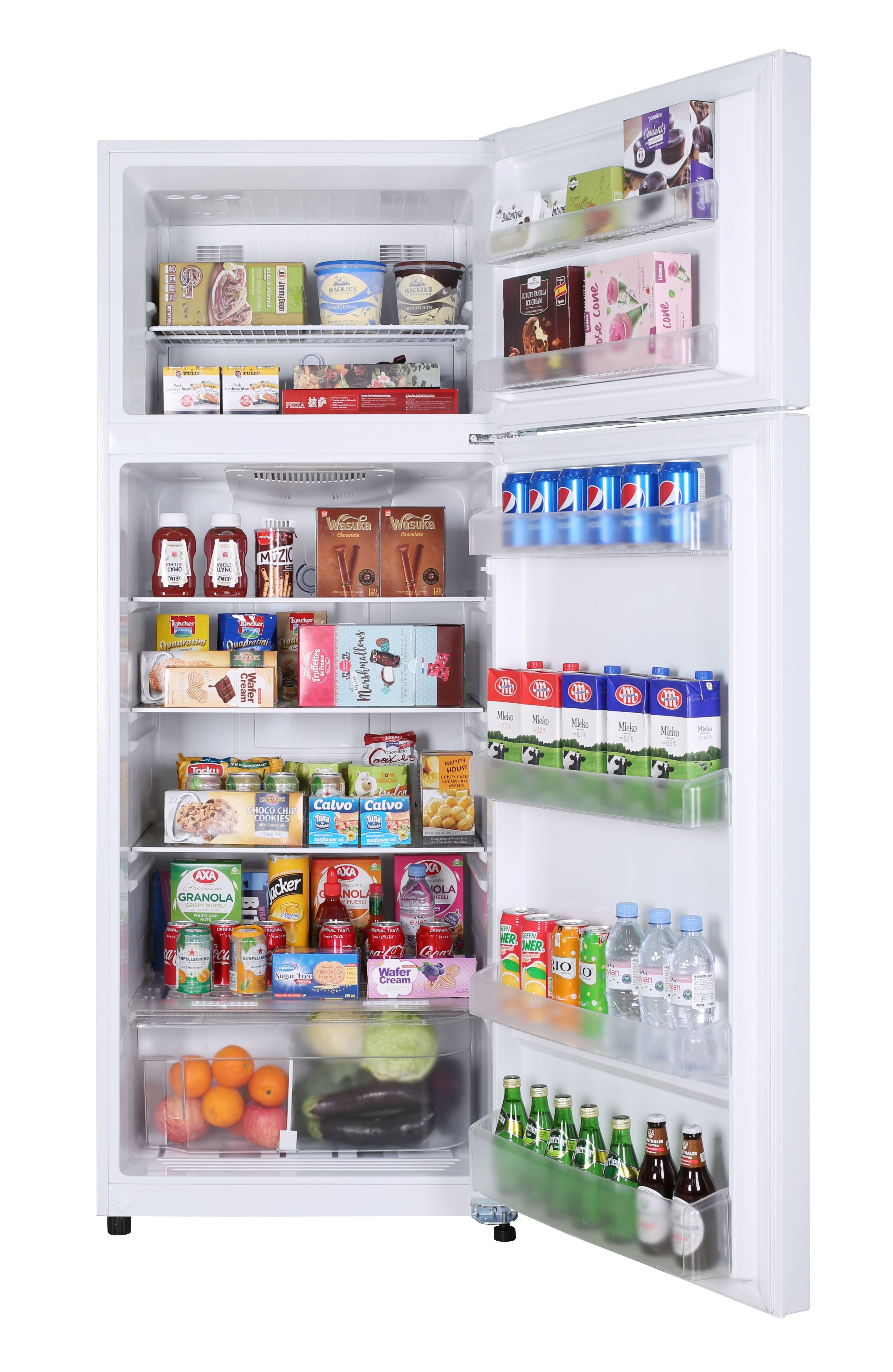Epic 28" White Top Mount Refrigerator (17.0 cu. ft.) - EFF170W