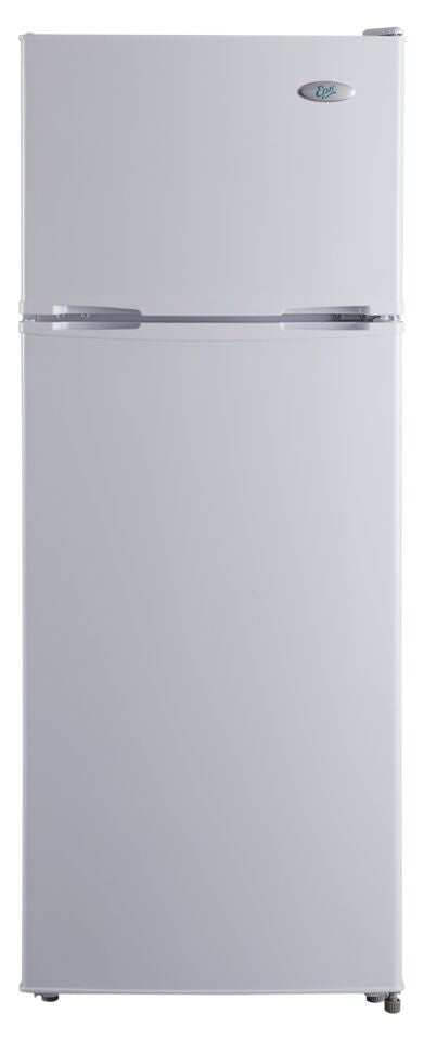 Epic 21.5" 7.5 Cu. Ft. White Top-Freezer Refrigerator - ER82W-1