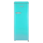Epic 21.5" 9 Cu. Ft. Aqua-Turquoise Retro All Refrigerator - ERAR88TIF