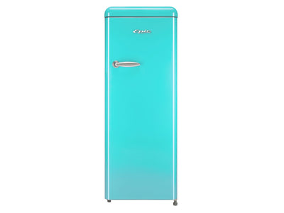 Epic Tout Réfrigérateur 9,0 pi³ style rétro 21,5 po aqua-turquoise ERAR88TIF