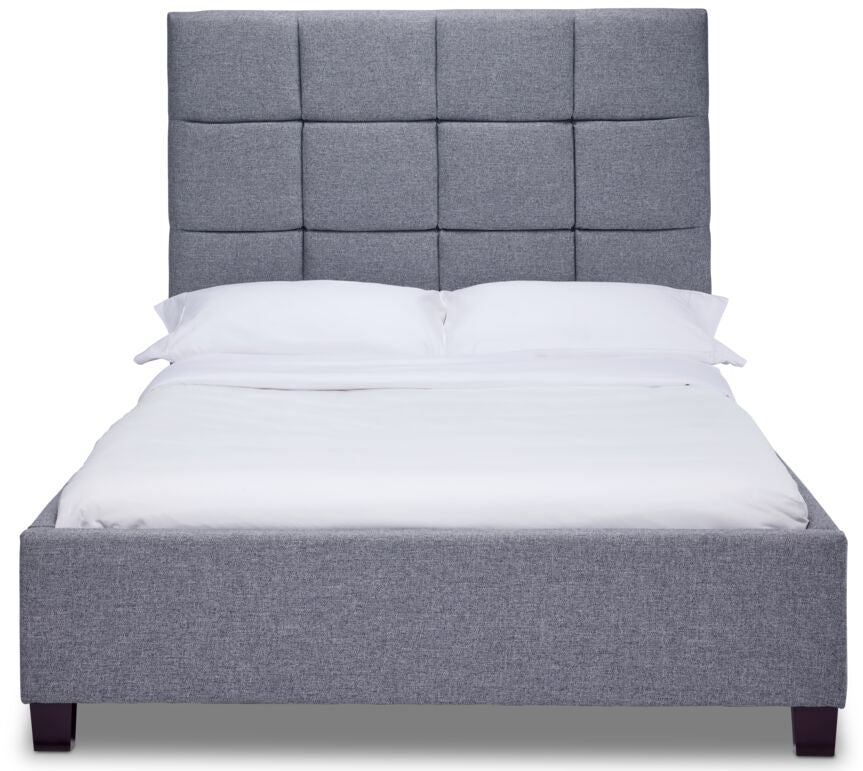 Ethan 3-Piece King Bed - Grey