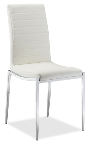 Darron Chaise sans bras – blanc