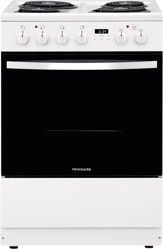 Frigidaire White 24" Freestanding Electric Range (1.9 cu. ft