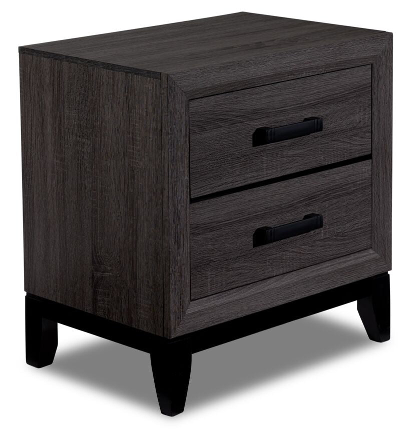 Fog 6-Piece King Bedroom Package - Grey, Black