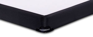 Kingsdown Sommier simple XL à profil bas - noir
