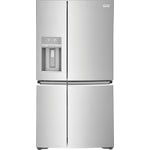Frigidaire Gallery 36" 21.5 Cu. Ft. Smudge-Proof® Stainless Steel Counter-Depth 4-Door French Door Refrigerator - GRQC2255BF