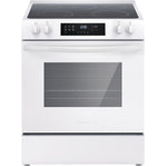 Frigidaire White 30" Front Control Electric Range (5.3 Cu.Ft) - FCFE306CAW