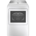 GE Profile White Electric Dryer (7.4 cu. ft.)- PTD60EBMRWS
