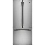 GE Profile 30" 20.8 Cu. Ft. Fingerprint Resistant Stainless French Door Refrigerator - PNE21NYRKFS