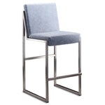 Glenda Counter Height Stool - Light Blue