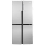Haier 33 " 16.4 Cu. Ft. Fingerprint Resistant Stainless Steel Counter-Depth 4-Door French Door Refrigerator - QHE16HYPFS