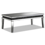 Harlow 48" Coffee Table - Mirrored Glass