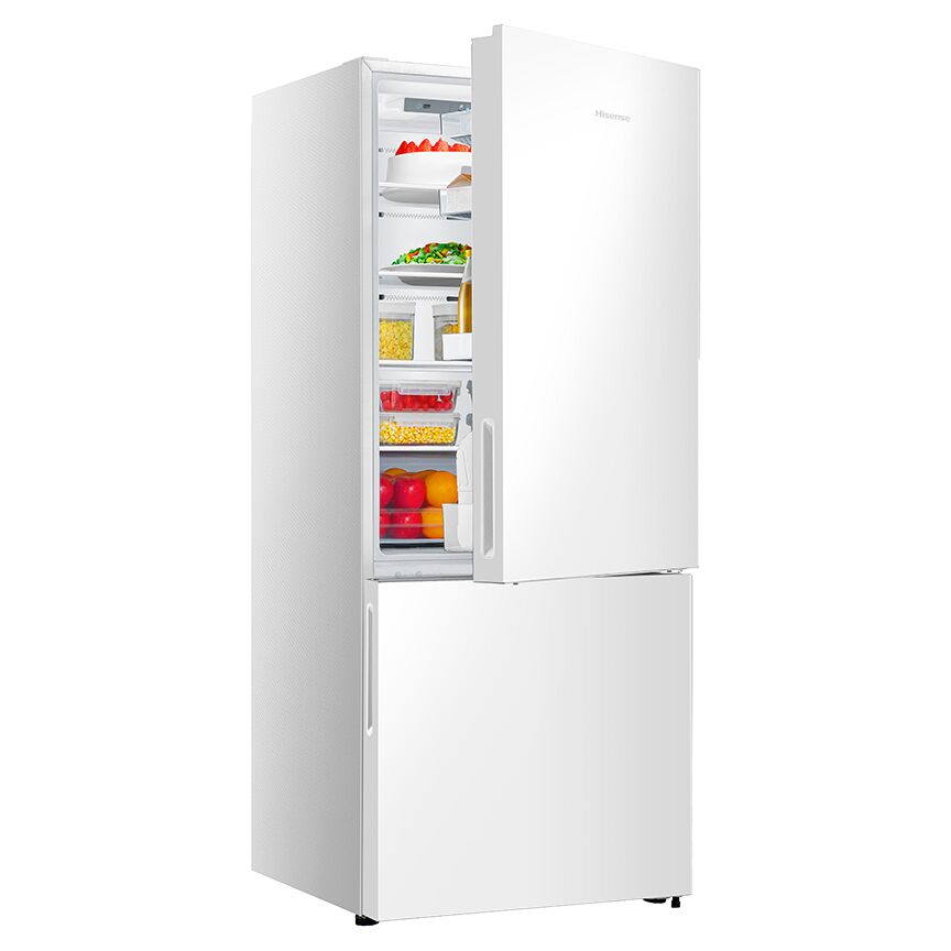 Hisense 28" 15 Cu. Ft. White Counter-Depth Bottom-Freezer Refrigerator - RB15A2CWE