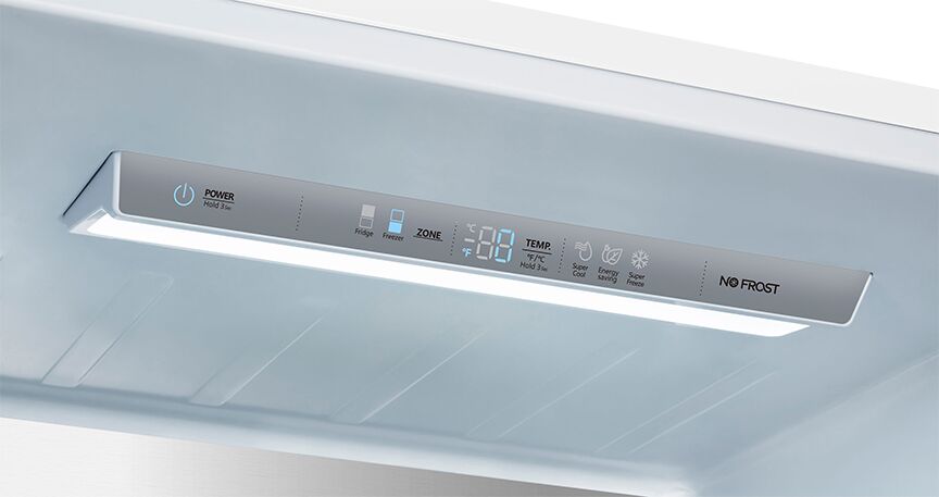 Hisense 28" 15 Cu. Ft. White Counter-Depth Bottom-Freezer Refrigerator - RB15A2CWE