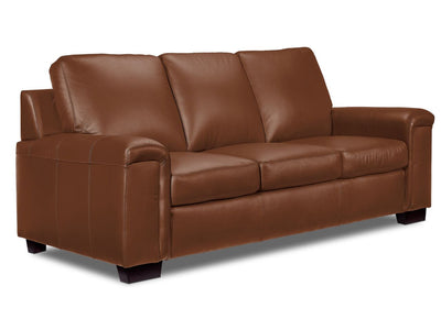 Icon Sofa en cuir – brun cuivré