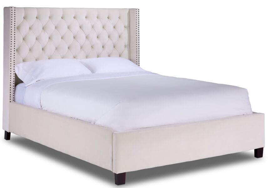 Jaden 3-Piece King Bed - Cream