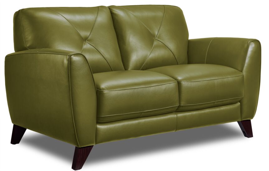 Kendra Loveseat - Apple Green