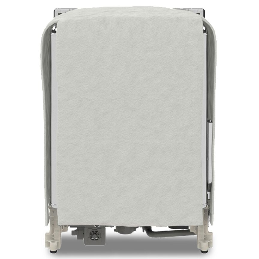 KitchenAid White Dishwasher with ProWash™ (47 dBA) - KDFE104KWH