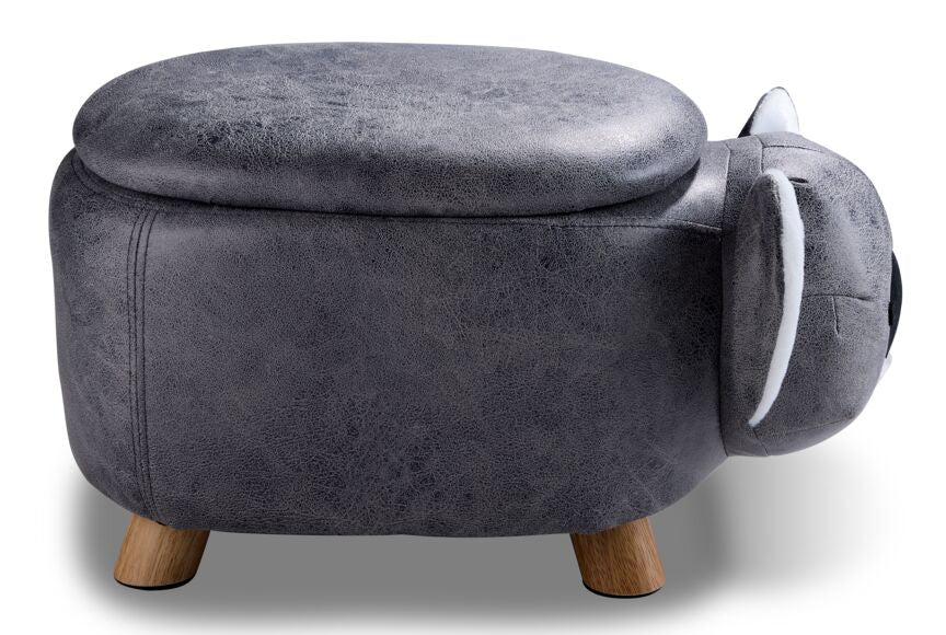 Koala Storage Ottoman - Grey