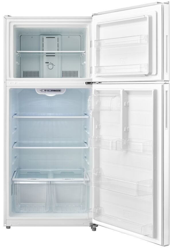 L2 29.5" 18 Cu. Ft. White Top-Freezer Refrigerator - LRT18S4AWWC