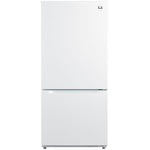 L2 29.5" 18.7 Cu. Ft. White Bottom-Freezer Refrigerator - LRB19B5AWWC
