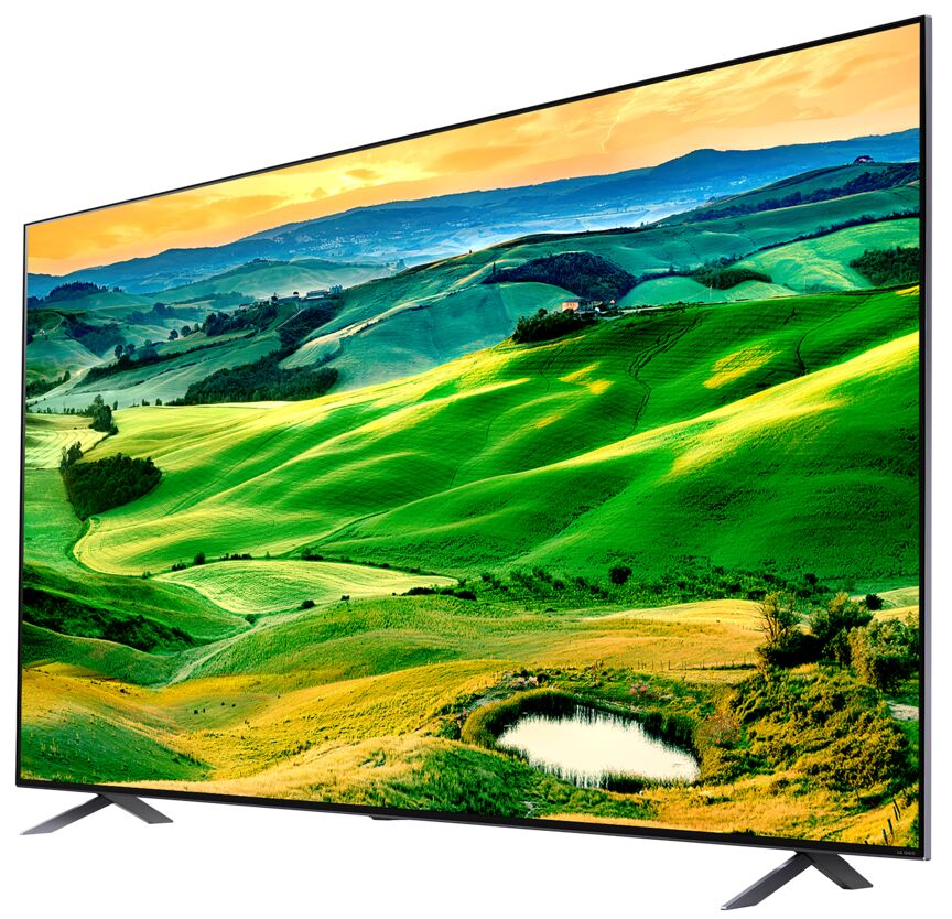 LG 75" 4K QNED 120Hz Smart TV with ThinQ AI® - 75QNED80UQA