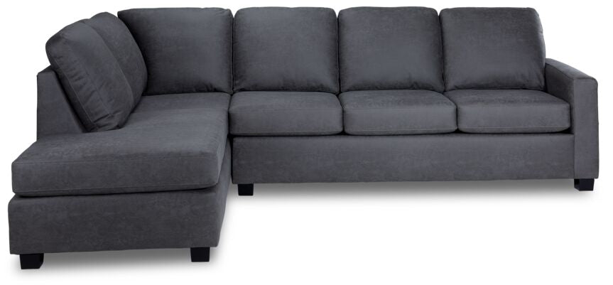 Lindsay 2-Piece Sectional with Left Facing Chaise - Grey