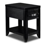 Manila 24" Chairside Table - Black