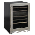 Marathon 24" Stainless Steel Dual Zone Undercounter Wine Cellar (5.4 cu. ft.) - MWC56-DSS