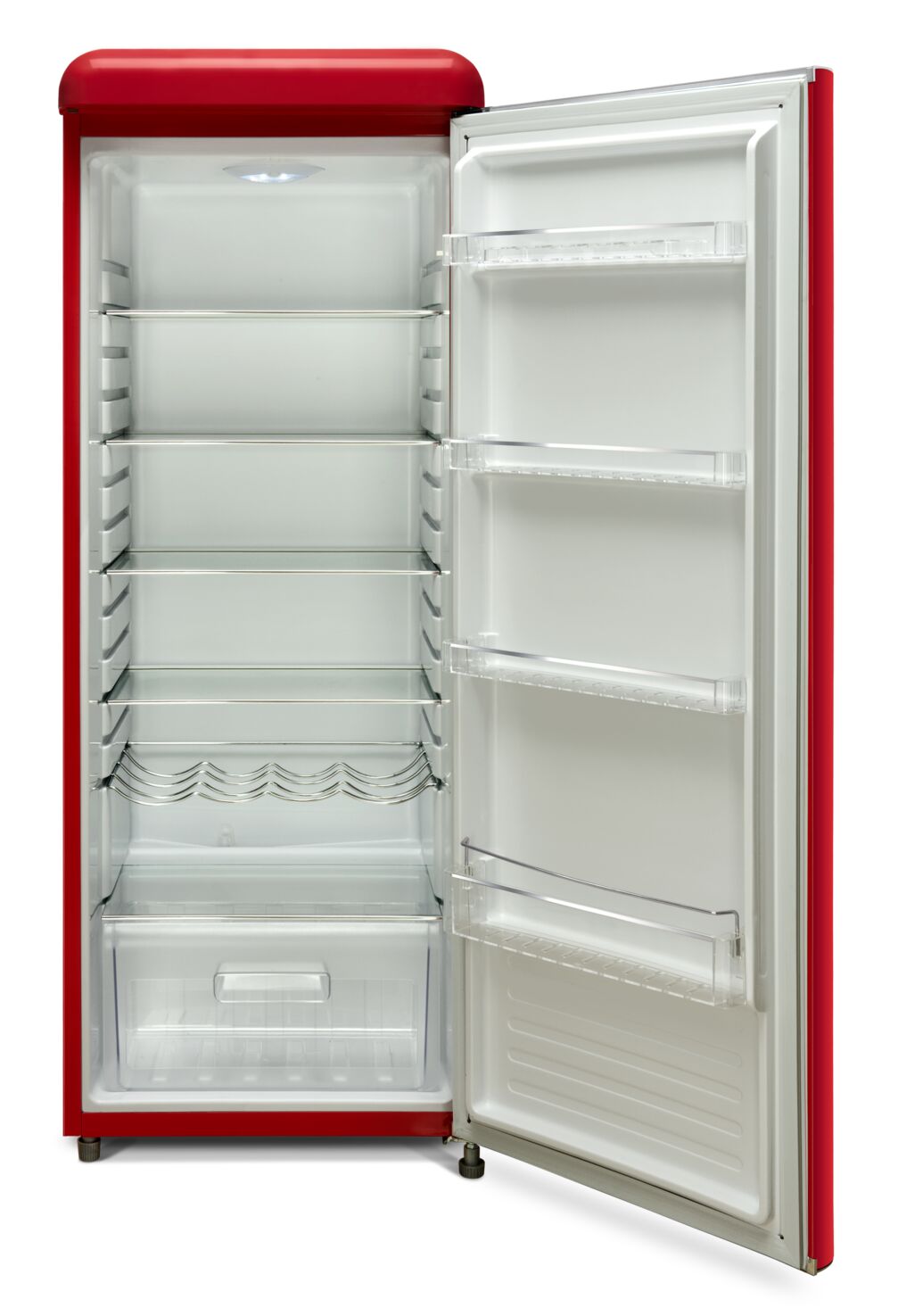 Epic 21.5" 9 Cu. Ft. Red Retro All Refrigerator- ERAR88RED