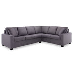 Neto 2pc Sectional with Right Facing Corner Sofa- Dark Grey