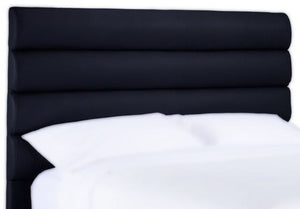 Orchid Tête de lit double – noir