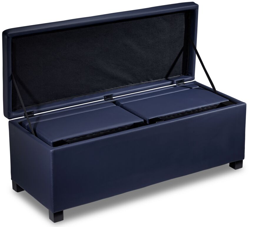 Paloma 3-Piece Ottoman - Navy