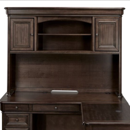 Palomar Desk Hutch - Tuscany Brown