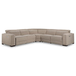 Pocono 5-Piece Power Reclining Sectional - Beige