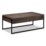 Regent 50" Coffee Table - Grey