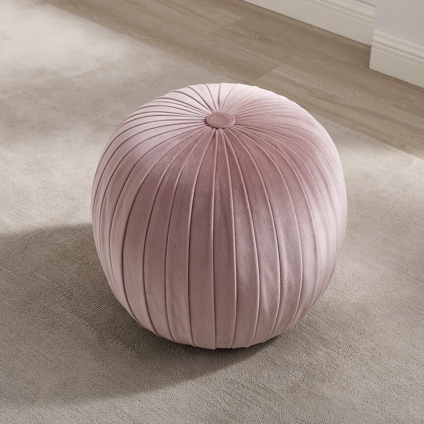 Sable Ottoman - Pink