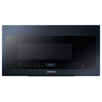 Samsung BESPOKE Navy Steel Over-the-Range Microwave (2.1 Cu. Ft.) - ME21A706BQN/AC