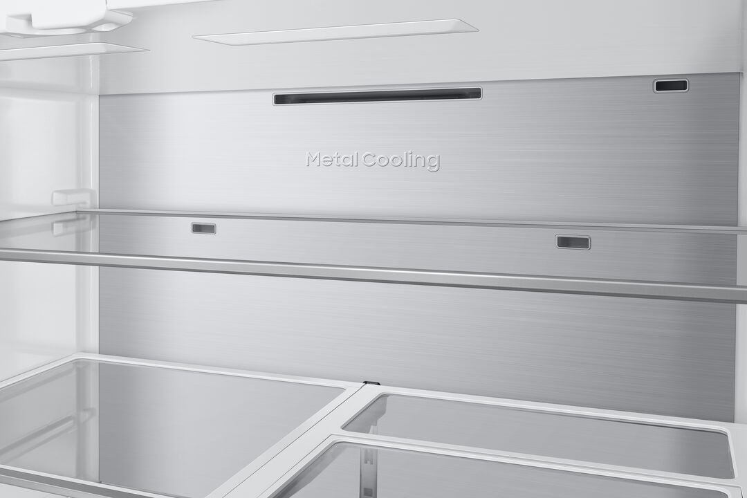 Samsung BESPOKE 36" 4-Door Counter-Depth Refrigerator with Beverage Center and Family Hub (Without Panels) (22.5 cu.ft.) - RF23BB8900ACAC