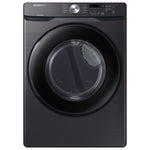 Samsung Black Stainless Steel Electric Dryer (7.5 cu. ft.) - DVE45T6005V/AC