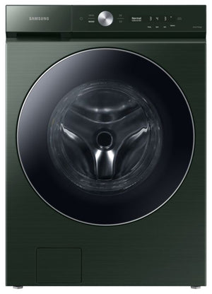 Samsung BESPOKE Laveuse à chargement frontal 6,1 pi³ avec très grande capacité vert émeraude WF53BB8900AGUS