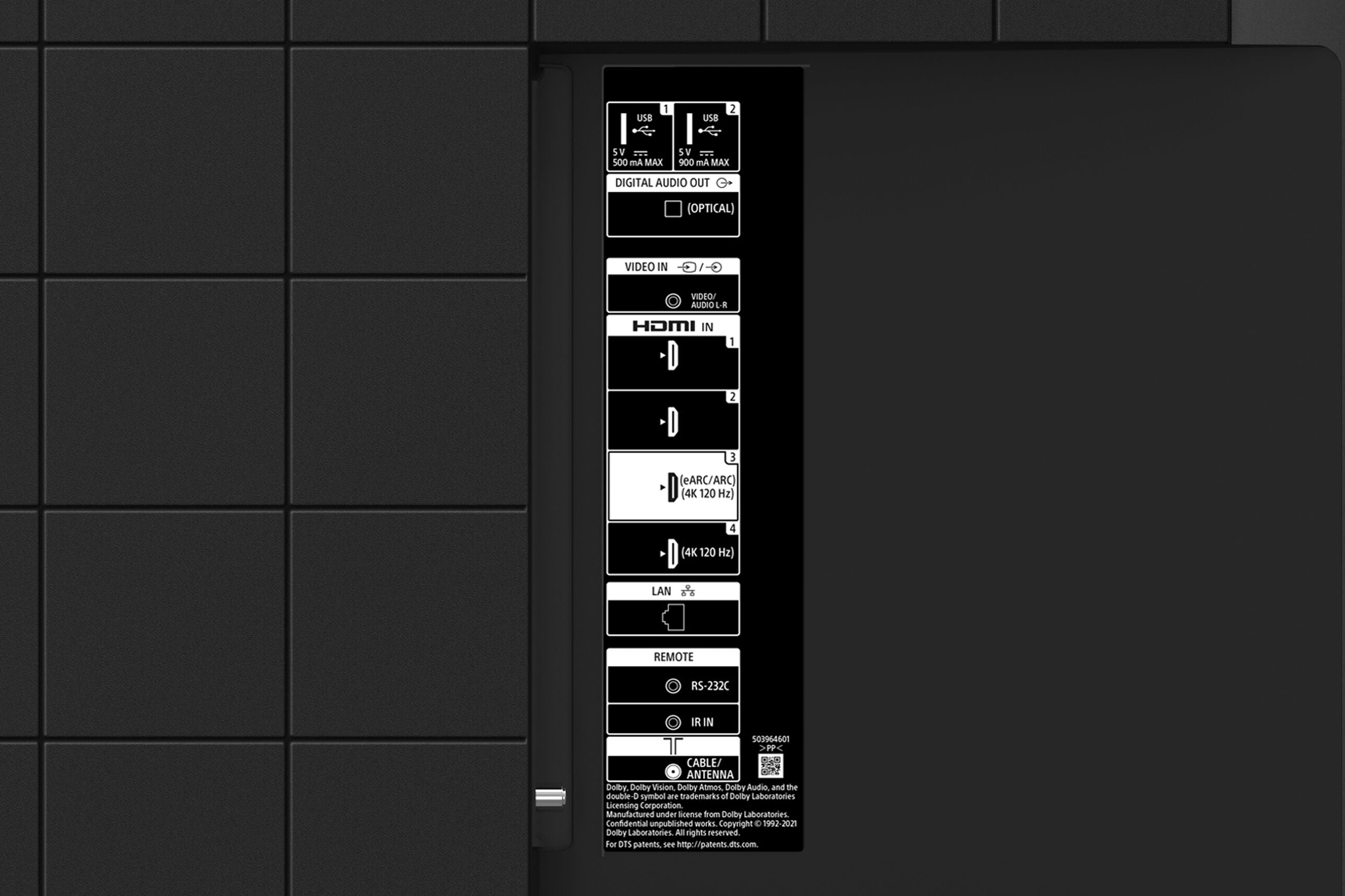 Sony 50" 4K HDR 120Hz LED Google TV - KD50X85K