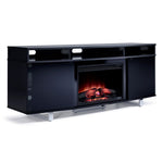 Sorenson 72" Fireplace TV Stand - Black