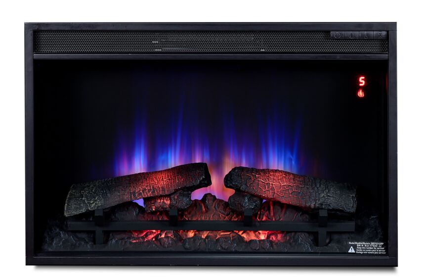 Sorenson 72" Fireplace TV Stand - Black