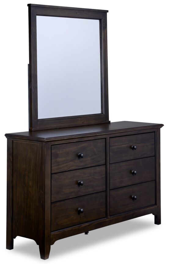 Tahoe 6-Piece Full Bedroom Package - River Rock